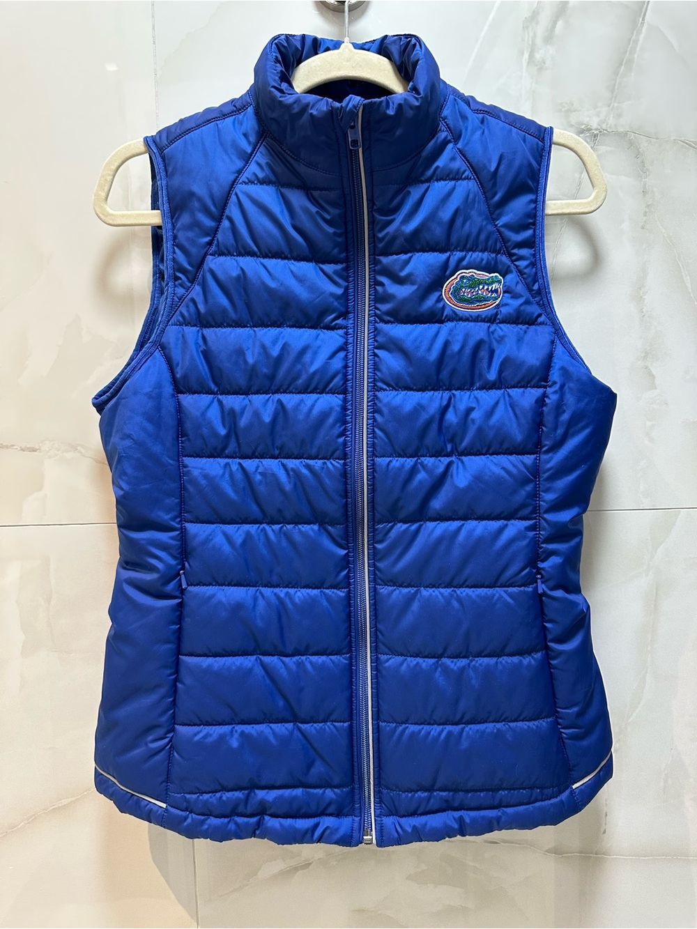 Florida Gators Cutter & Buck WeatherTec Blue Vest Women’s Size Small